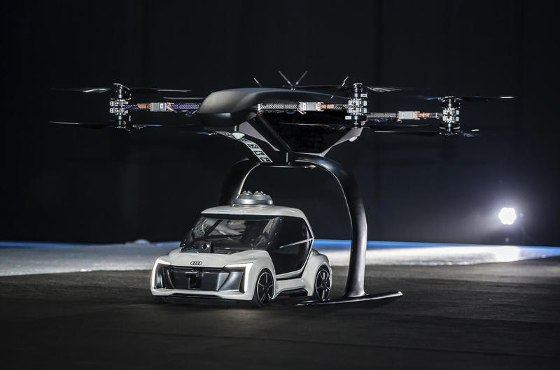 Audi и Airbus испытали первое летающее такси