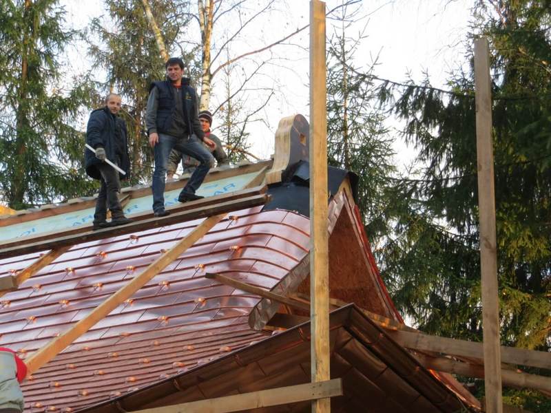 Ремонт и реконструкция крыши загородного дома