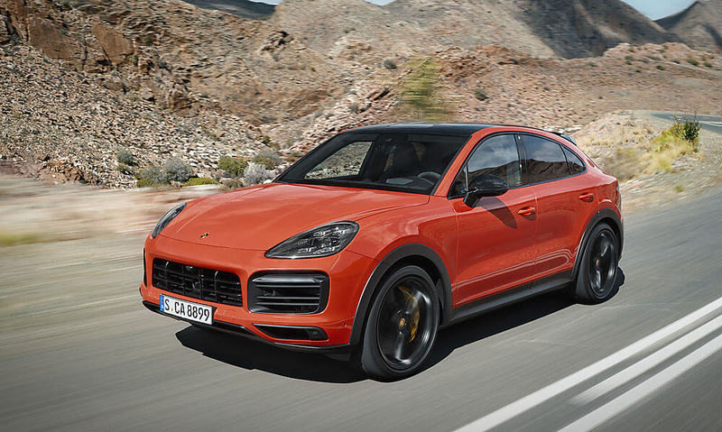 Купе Porsche Cayenne станет гибридным