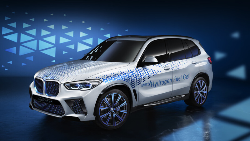  Концепт BMW i Hydrogen Next предвестил кроссовер на водороде