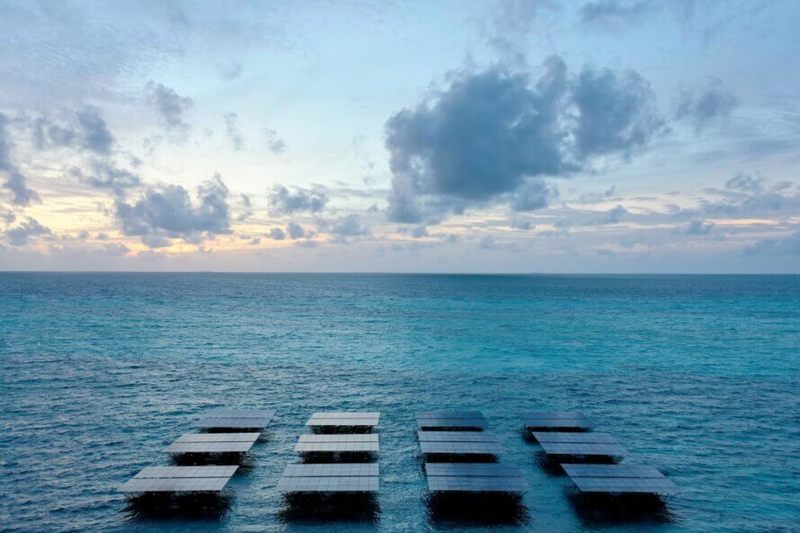Крупнейшая в мире плавучая солнечная электростанция установлена на Мальдивах