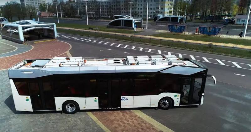 МАЗ представляет электрический автобус с технологией ZF