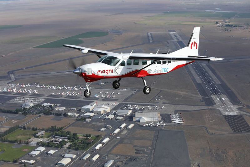 Электрическая Cessna выпускается как самый большой в мире самолет с нулевым выбросом вредных веществ