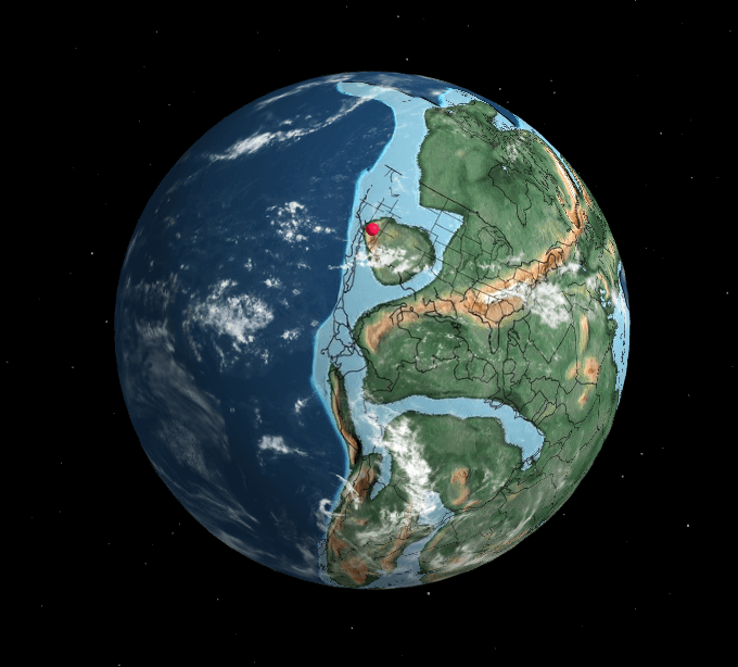 Интерактивная карта показывает, каким был ваш родной город миллионы лет назад