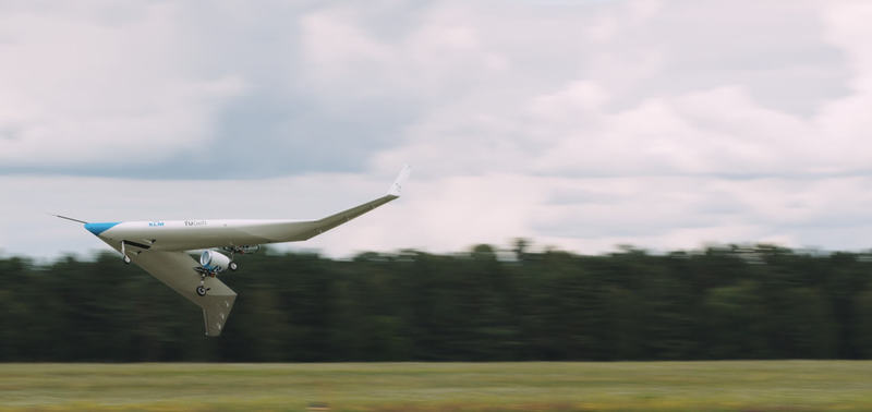KLM и TU Delft осуществили успешный полет концепта Flying-V