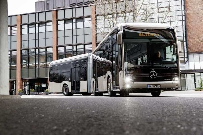 eCitaro G: электробус от Mercedes с твердотельными или литиевыми батареями
