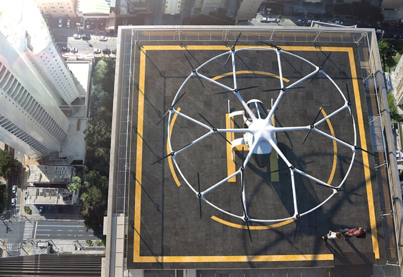 К 2023 году у нас появятся летающие такси благодаря Volocopter, Japan Airlines
