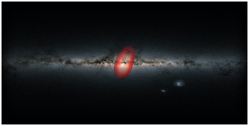 «Ископаемая галактика» найдена в самом сердце Млечного Пути