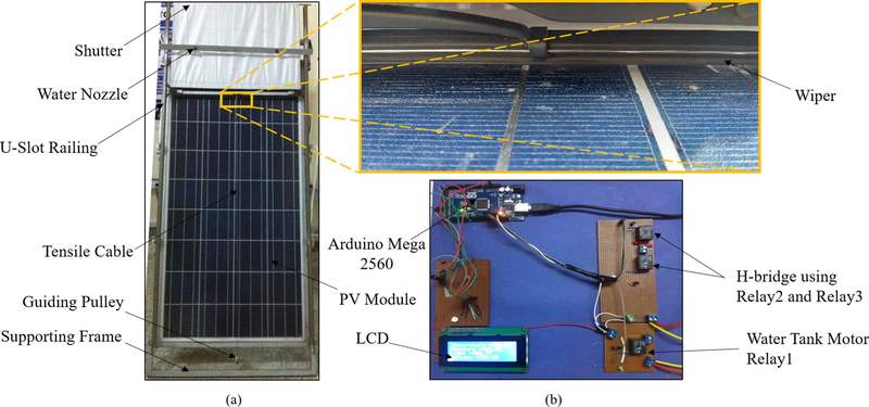 Технология самоочистки для небольших автономных фотоэлектрических массивов