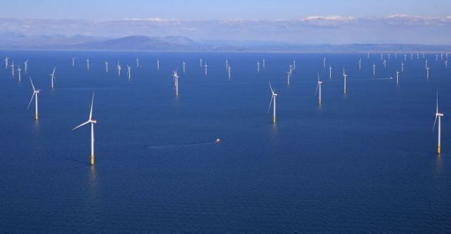 Строительство «крупнейшей в мире» морской ветряной электростанции