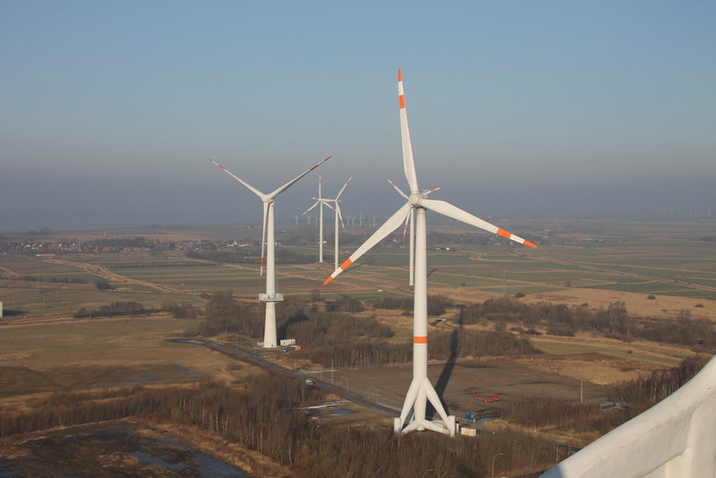 Вертикальная ветряная турбина мощностью 48 МВт