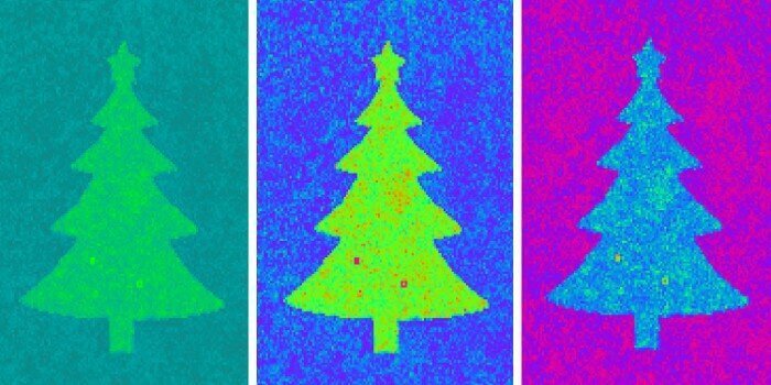 Исследователи создают самую тонкую в мире рождественскую елку