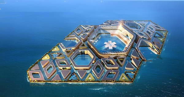 Floating City—зелёная альтернатива материковым мегаполисам Floating City—зелёная альтернатива материковым мегаполисам
