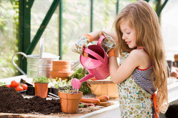 Как обустроить детский огород